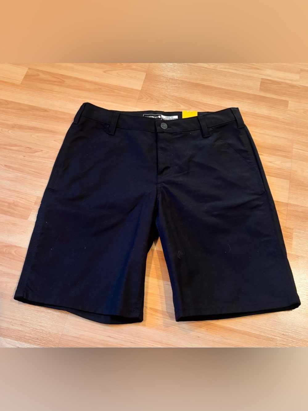 Carhartt Black Loose Fit Work Short